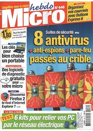 Jaquette de Micro hebdo — n°0446