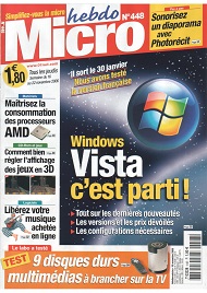 Jaquette de Micro hebdo — n°0448