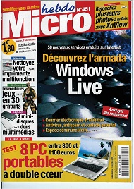 Jaquette de Micro hebdo — n°0451