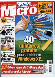 Jaquette de Micro hebdo — n°0452