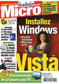 Jaquette de Micro hebdo — n°0461