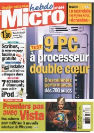 Jaquette de Micro hebdo — n°0464