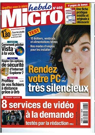 Jaquette de Micro hebdo — n°0466