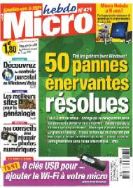 Jaquette de Micro hebdo — n°0471