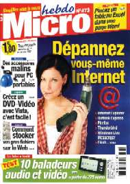 Jaquette de Micro hebdo — n°0473