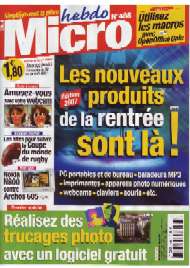 Jaquette de Micro hebdo — n°0488