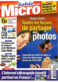 Jaquette de Micro hebdo — n°0489