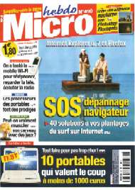 Jaquette de Micro hebdo — n°0490