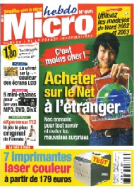 Jaquette de Micro hebdo — n°0495
