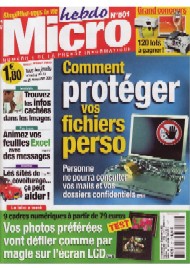 Jaquette de Micro hebdo — n°0501
