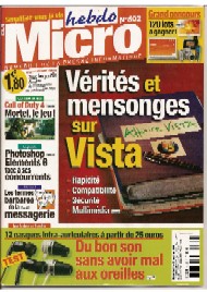 Jaquette de Micro hebdo — n°0502