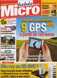 Jaquette de Micro hebdo — n°0503