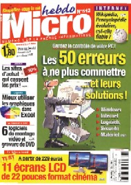 Jaquette de Micro hebdo — n°0512