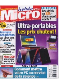 Jaquette de Micro hebdo — n°0514