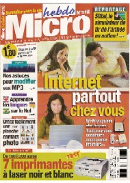 Jaquette de Micro hebdo — n°0518