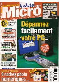 Jaquette de Micro hebdo — n°0521