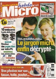 Jaquette de Micro hebdo — n°0523