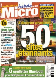 Jaquette de Micro hebdo — n°0540