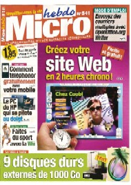 Jaquette de Micro hebdo — n°0541
