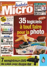 Jaquette de Micro hebdo — n°0543