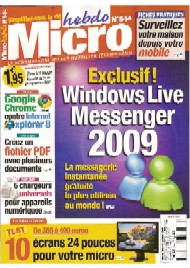 Jaquette de Micro hebdo — n°0544