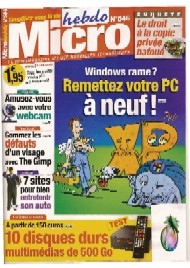 Jaquette de Micro hebdo — n°0546