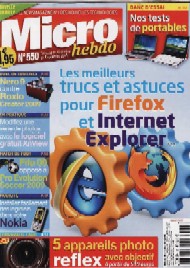 Jaquette de Micro hebdo — n°0550
