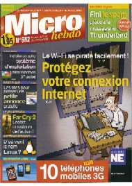 Jaquette de Micro hebdo — n°0552