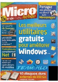 Jaquette de Micro hebdo — n°0554