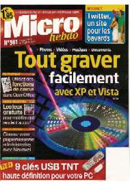 Jaquette de Micro hebdo — n°0561