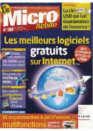 Jaquette de Micro hebdo — n°0566