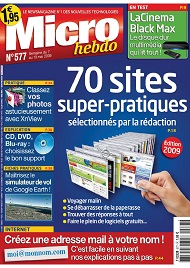 Jaquette de Micro hebdo — n°0577