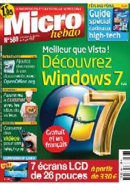 Jaquette de Micro hebdo — n°0580