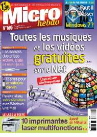 Jaquette de Micro hebdo — n°0596