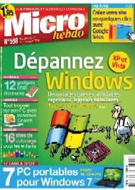 Jaquette de Micro hebdo — n°0598