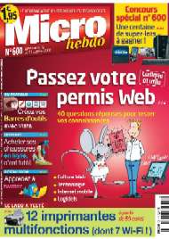 Jaquette de Micro hebdo — n°0600