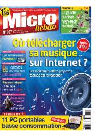 Jaquette de Micro hebdo — n°0607