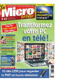 Jaquette de Micro hebdo — n°0613