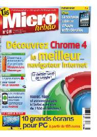 Jaquette de Micro hebdo — n°0616