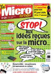 Jaquette de Micro hebdo — n°0619