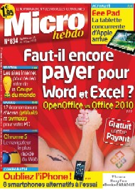 Jaquette de Micro hebdo — n°0634