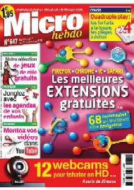 Jaquette de Micro hebdo — n°0647
