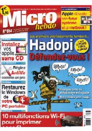 Jaquette de Micro hebdo — n°0654