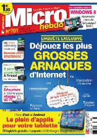 Jaquette de Micro hebdo — n°0701