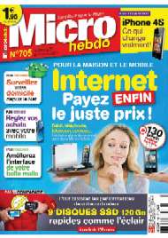 Jaquette de Micro hebdo — n°0705