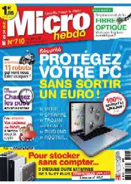 Jaquette de Micro hebdo — n°0710