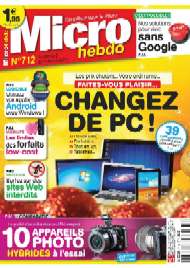 Jaquette de Micro hebdo — n°0712