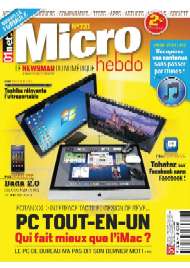 Jaquette de Micro hebdo — n°0721