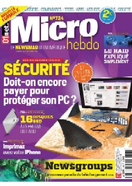 Jaquette de Micro hebdo — n°0724