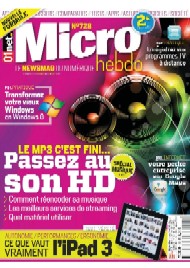 Jaquette de Micro hebdo — n°0728